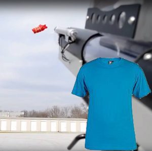 Canhão Lança T-shirts <br> 159€